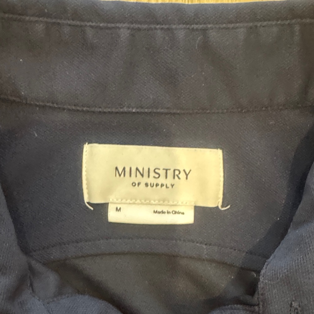 Ministry of Supply Dark Blue Polo Shirt - Picture 2 of 5